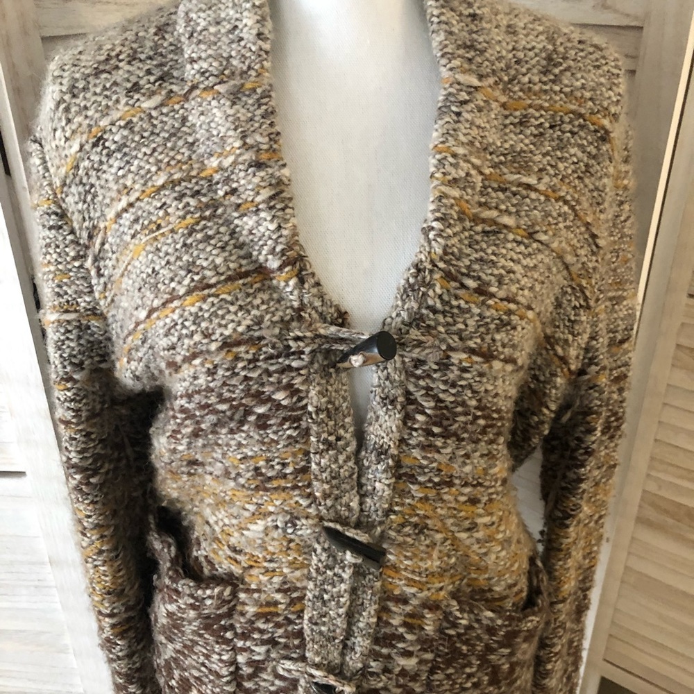 Wilfred Free Aritzia Brown Cardigan Size Medium